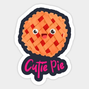 Cutie pie Sticker